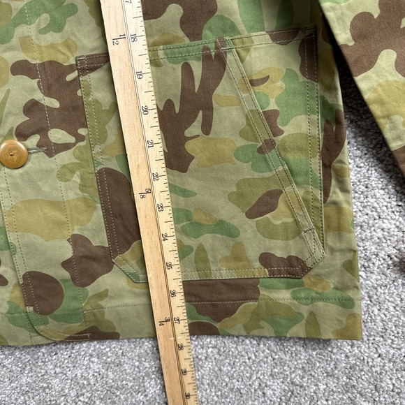 Taylor‎ Stitch The Ojai Jacket Arid Camo Dry Wax Men's Small 36 NEW - Picture 4 of 8